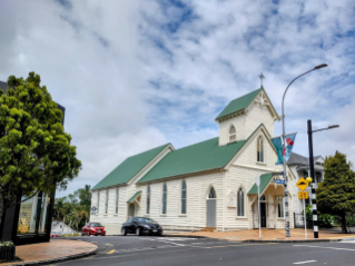 La iglesia patronal de la Orden en Nueva Zelanda